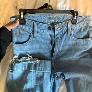 Kimes Ranch Light Blue Flare Jeans